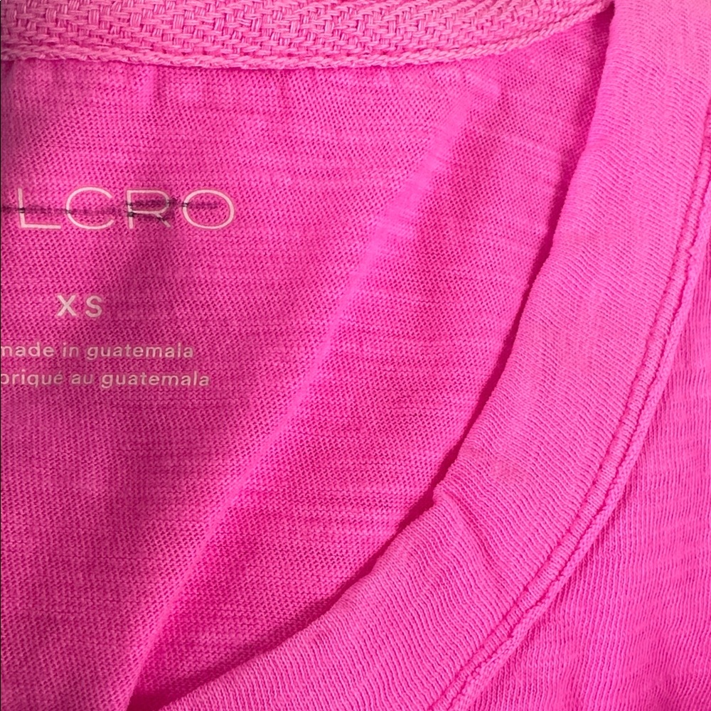 NWOT Pilcro × Anthropologie The Jordyn Cotton-Slub Crew-Neck Oversized Tee - Picture 8 of 9